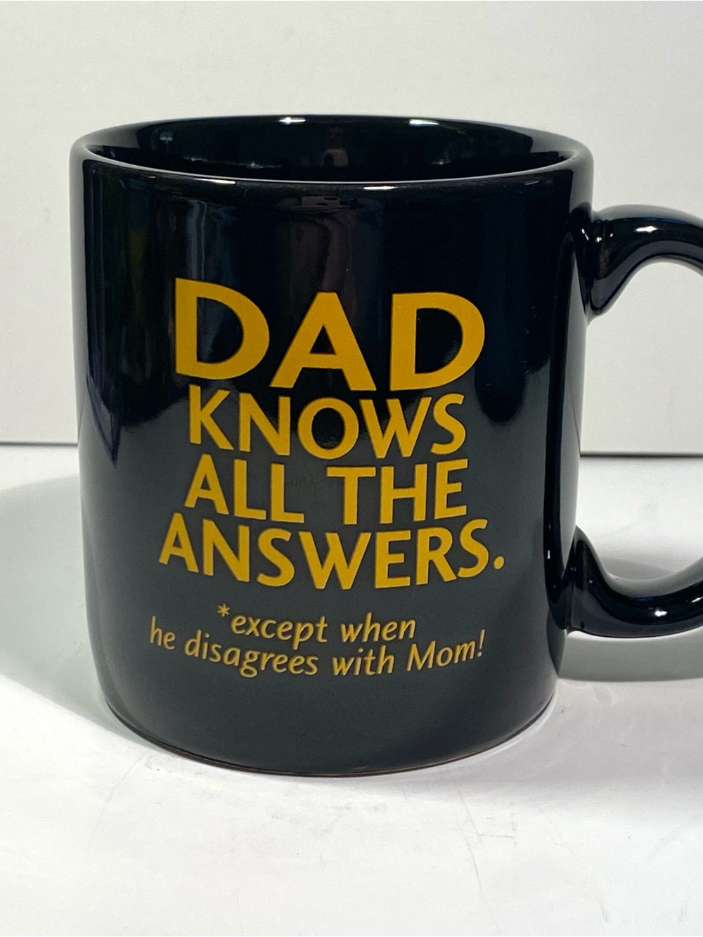 American Greetings "Dad Knows All The Answers" Ceramic Coffee Mug